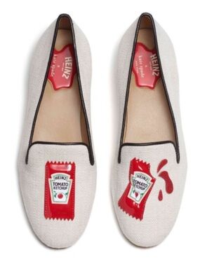 🥫🍅🥫HEINZ X KATE SPADE NEW YORK LOAFERS 🥫🍅🥫 NEW🥫🍅🥫SZ 7